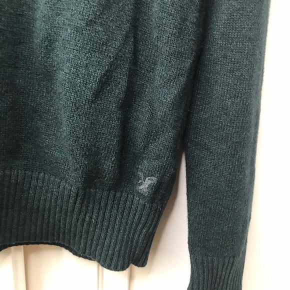 American Eagle Athletic Fit Quarter Zip Sweater M - Picture 8 of 8